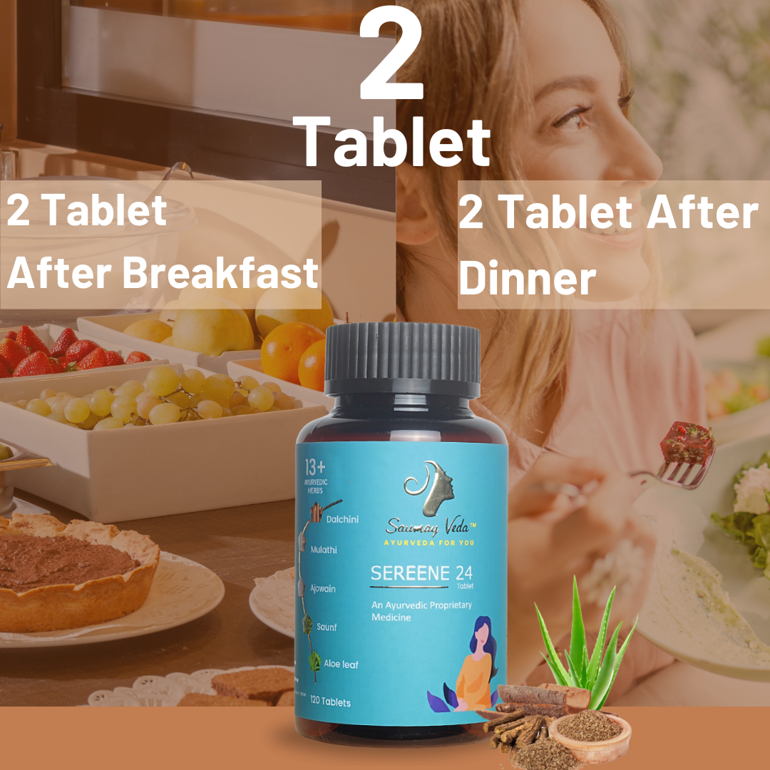 PERIOD PAIN FREE MENSTRUAL SEREENE 24 - Saumay Veda Trust Transform Thrive