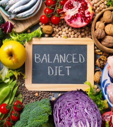 balanced diet illustration