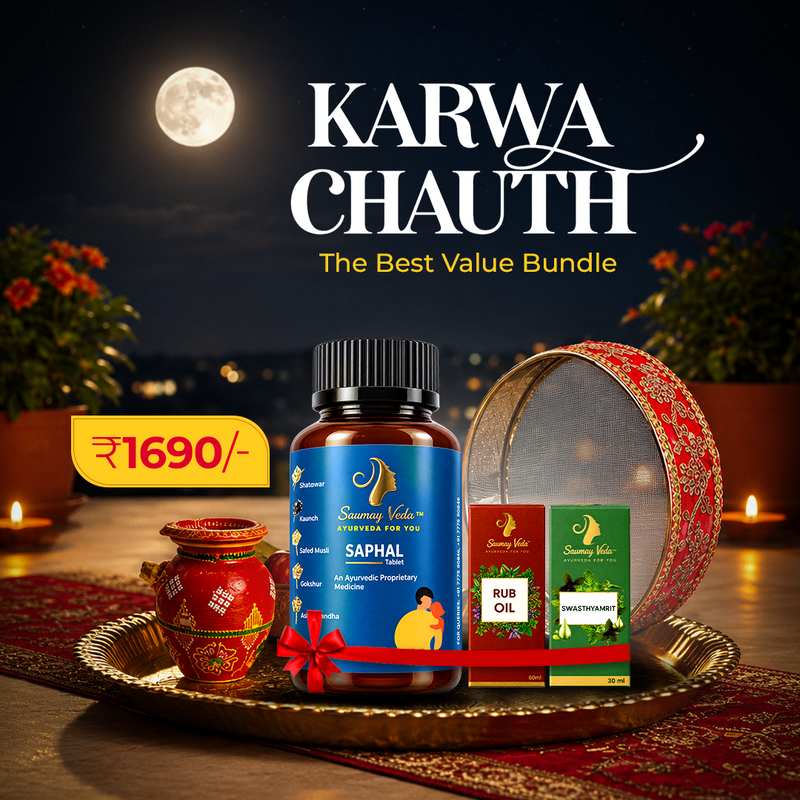 Saphal+rub oil+tulsi drops