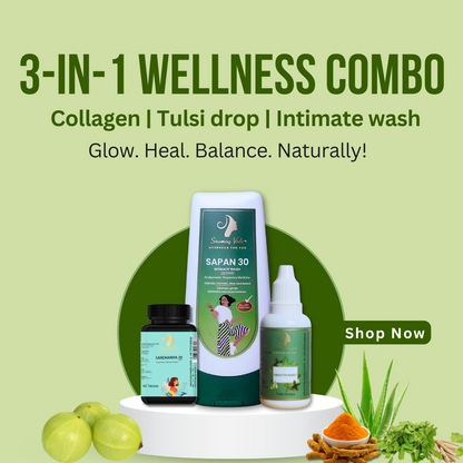 Intimate wash-Tulsi drop-Collagen-Combo