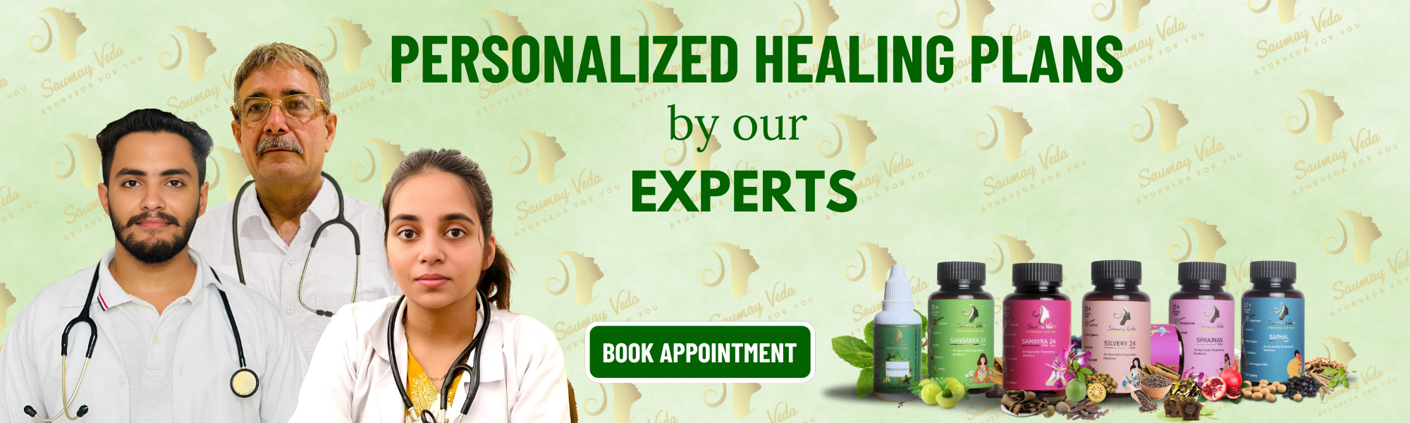 Personalized healing plans by Saumay Veda