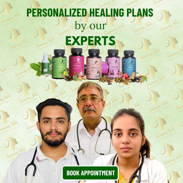 Personalized healing plans by Saumay Veda experts