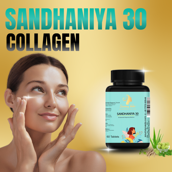 Sandhaniya 30 collagen ayurvedic Product by Saumay Veda