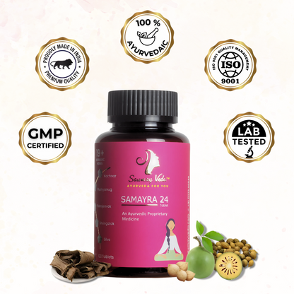 PCOS, PCOD with REGULAR PERIOD SAMAYRA 24 - Saumay Veda Trust Transform Thrive 
