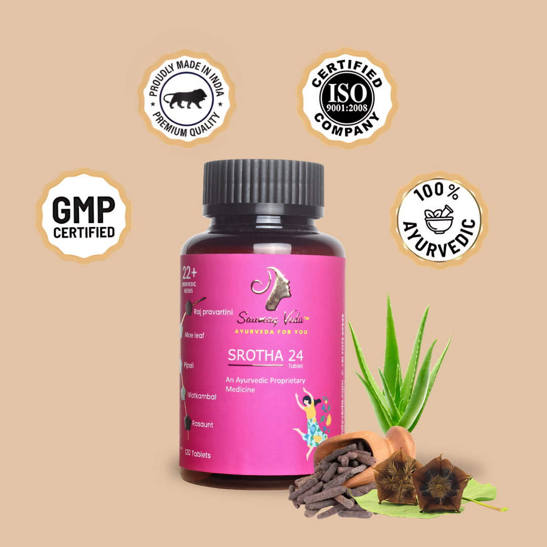 Less flow srotha ayurvedic medicine
