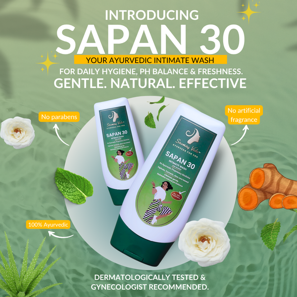 hygiene Intimate wash Sapan 30 by Saumay Veda