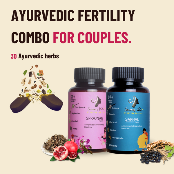 Ayurvedic fertility capsules combo for couples