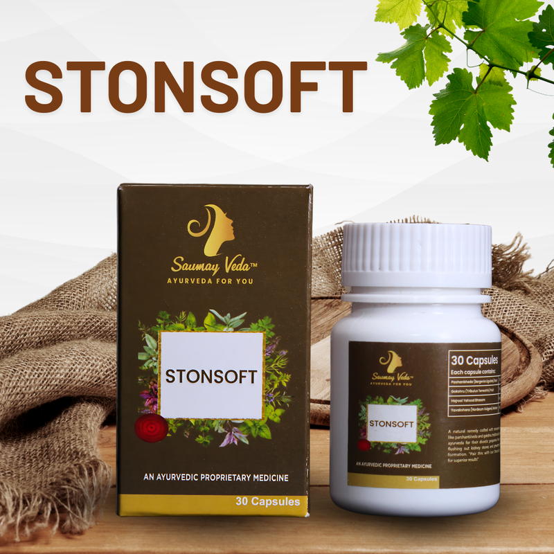 Kidney Stone Ayurvedic Supplement - Stonsoft Capsule