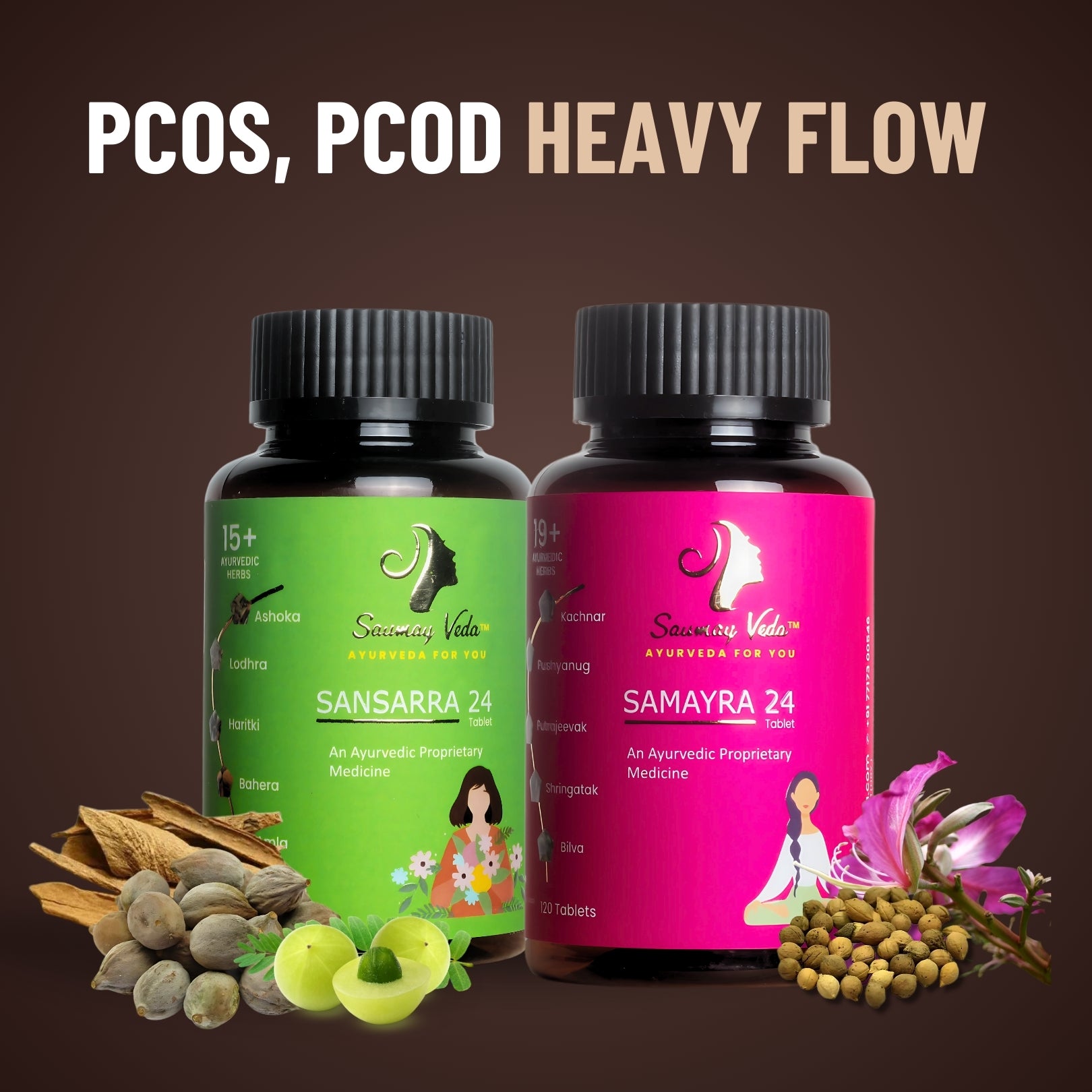 PCOS, PCOD HEAVY FLOW