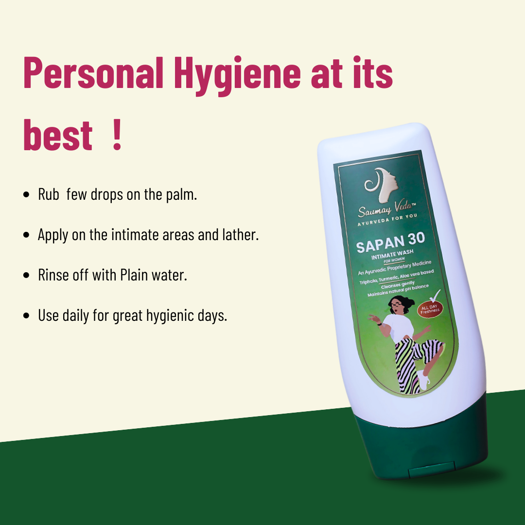 Personal Hygiene INTIMATE WASH - SAPAN 30 by Saumay Veda