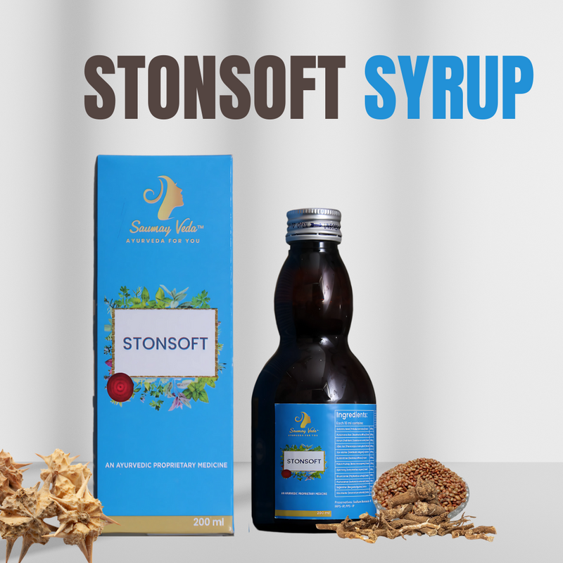 Ayurvedic Supplement Syrup for Kidney Stone - Stonsoft Syrup